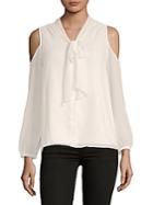 Vince Camuto Cold-shoulder Blouse