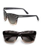 Tom Ford Celina 55mm Square Sunglasses