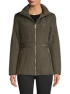 Kate Spade New York Herringbone Quilted Jacket