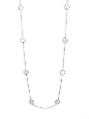Saks Fifth Avenue Crystal Station Necklace