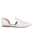 Saks Fifth Avenue Eileen Leather D'orsay Flats