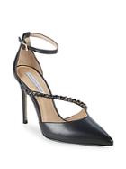 Saks Fifth Avenue Stone Leather Pumps