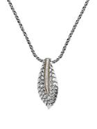 Effy Final Call Diamond & Sterling Silver Pendant Necklace