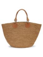 Sans Arcidet Straw Beby Large Straw Tote