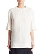 Marni Ruched Neck Blouse