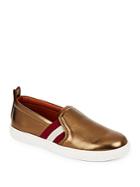 Bally Henrika Leather Sneakers