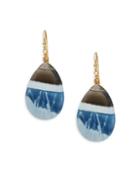 Alanna Bess Solar Quartz Drop Earrings