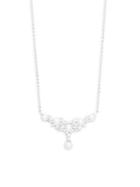 Adriana Orsini Faux Pearl And Cubic Zirconia Necklace