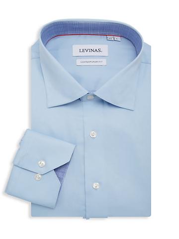 Levinas Contemporary-fit Dress Shirt