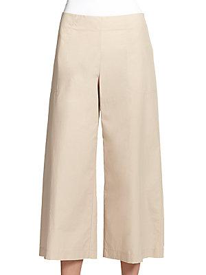 Lafayette 148 New York Wc Wide Leg Crop Pant