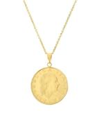 Sphera Milano 14k Yellow Gold Coin Pendant Necklace