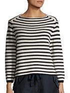 Vince Striped Knit Pullover