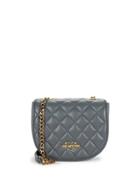 Love Moschino Quilted Logo Patch Saddle Bag