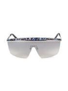 Emilio Pucci 65mm Shield Sunglasses