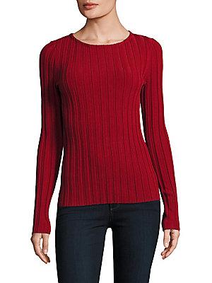 Cinq Sept Pices Rib-knit Sweater