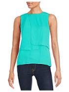 Vince Camuto Asymmetrical Layered Top