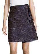 Derek Lam Space-dye Wrap-style Skirt