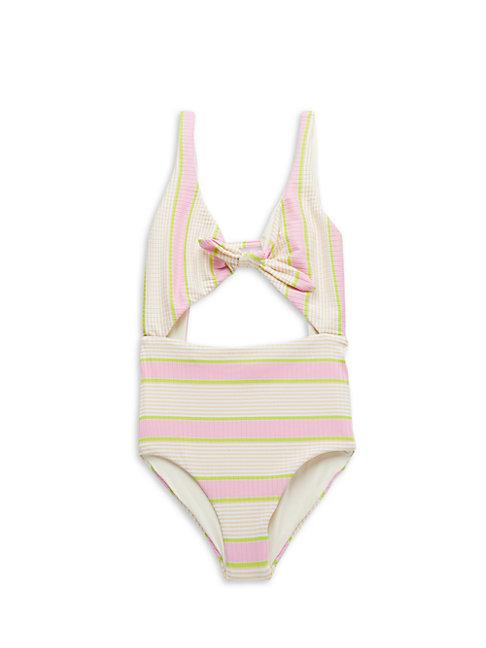 Lspace By Monica Wise Kylie Striped One-piece Swimsuit