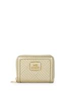 Love Moschino Metallic Quilted Wallet