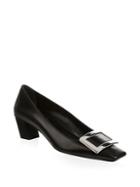 Tod's Square Toe Leather Pumps