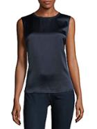 Vince Two-tone Sleeveless Top