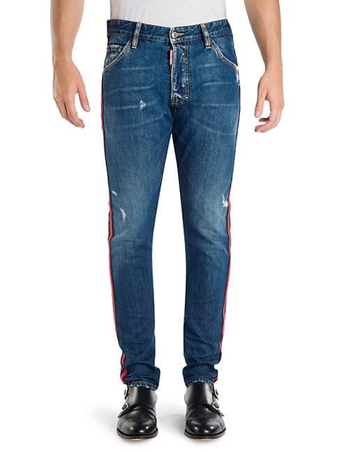 Dsquared2 Classic Kenny Skinny-fit Distressed Jeans