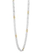 Gurhan Amulet 24k Gold-plated & Sterling Silver Chain-link Necklace- 36in