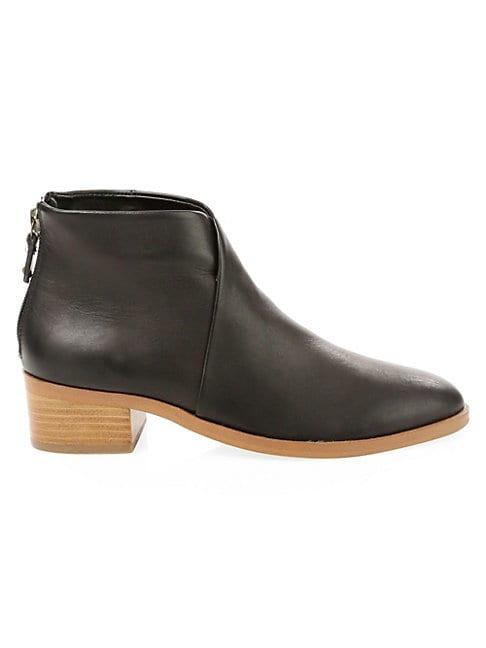 Soludos Venetian Leather Booties