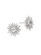 Anzie Topaz & Sterling Silver Stud Earrings