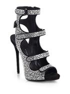 Giuseppe Zanotti Crystal-covered Strappy Cage Sandals