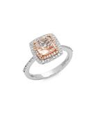 Effy Two-tone Gold Diamond & Gemstone Ring