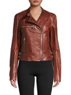 Dolce & Gabbana Blouson Moto Leather Jacket