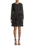 Michael Kors Lace Tiered Dress