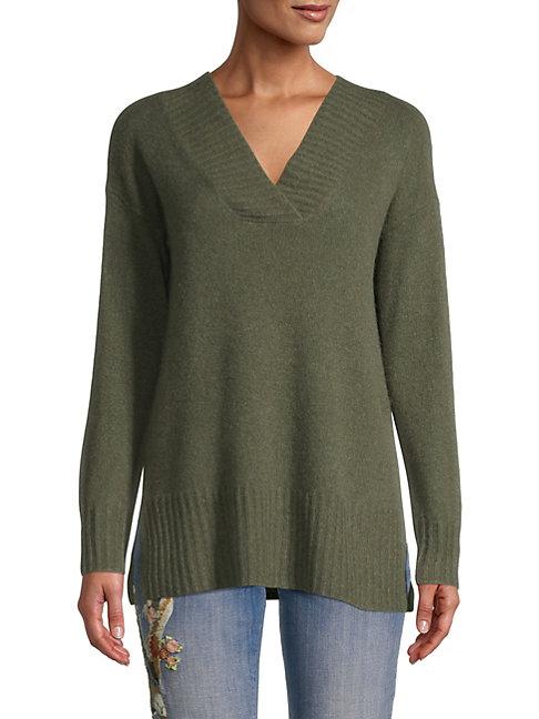 Saks Fifth Avenue Cashmere Tunic Sweater