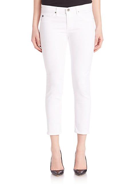 Ag Cropped Skinny Jeans