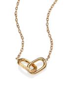 Marco Bicego Delicati 18k Yellow Gold Link Pendant Necklace
