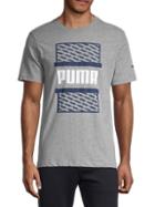 Puma Logo-print Cotton-blend Tee
