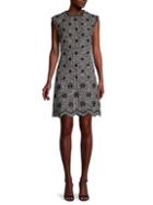 Giambattista Valli Floral Tweed Mini Dress