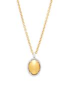 Gurhan Diamond & 24k Yellow Gold Pendant Necklace
