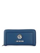 Love Moschino Faux Leather Zip-around Wallet