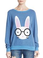 Wildfox Geeky Bunny Sweatshirt