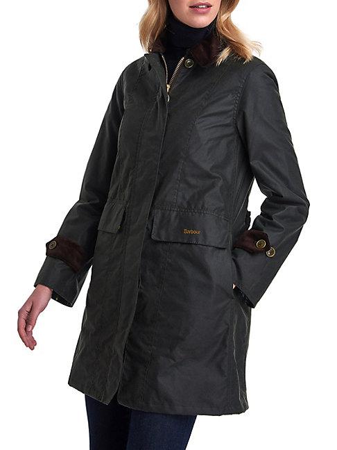 Barbour Icons Waxed Cotton Rain Jacket