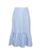 Saks Fifth Avenue Striped Cotton Voile Skirt