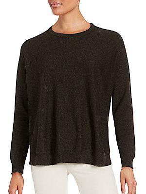 Inhabit Cashmere Ribbed Solid Pullover