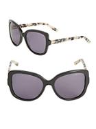 Ted Baker London 56mm Butterfly Sunglasses