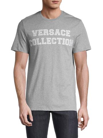 Versace Collection Logo-print Cotton Tee