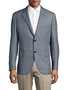 Brioni Long Sleeve Button-front Sportcoat