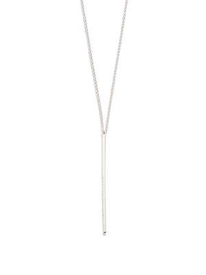 Ef Collection Magic Wand 14k White Gold Pendant Necklace