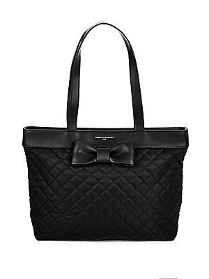 Karl Lagerfeld Quilted Zippered Tote