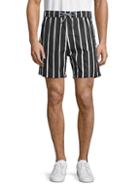Zanerobe Striped Cotton Blend Shorts